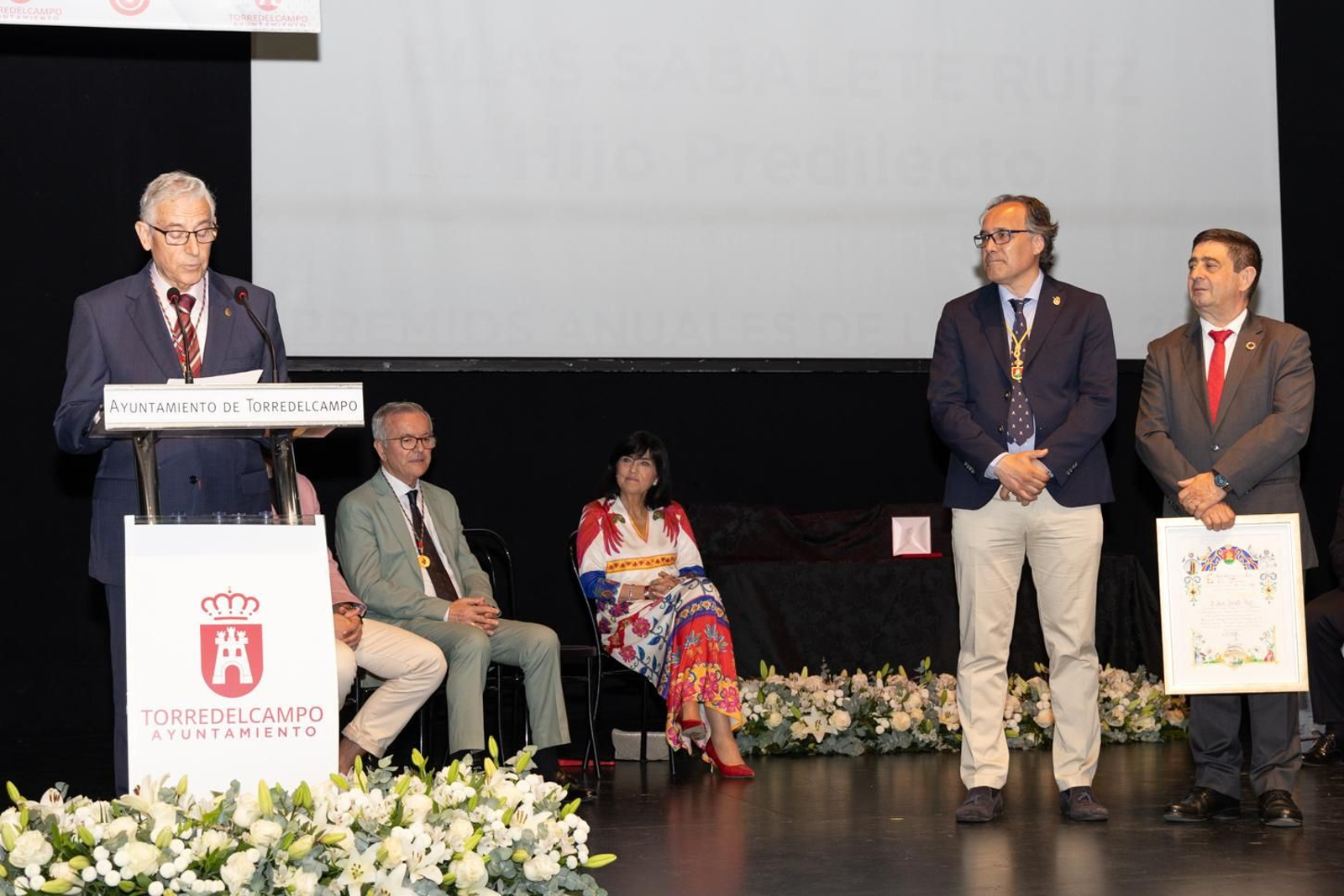 Estas son las imágenes de la entrega de los Premios Villa de Torredelcampo 2024