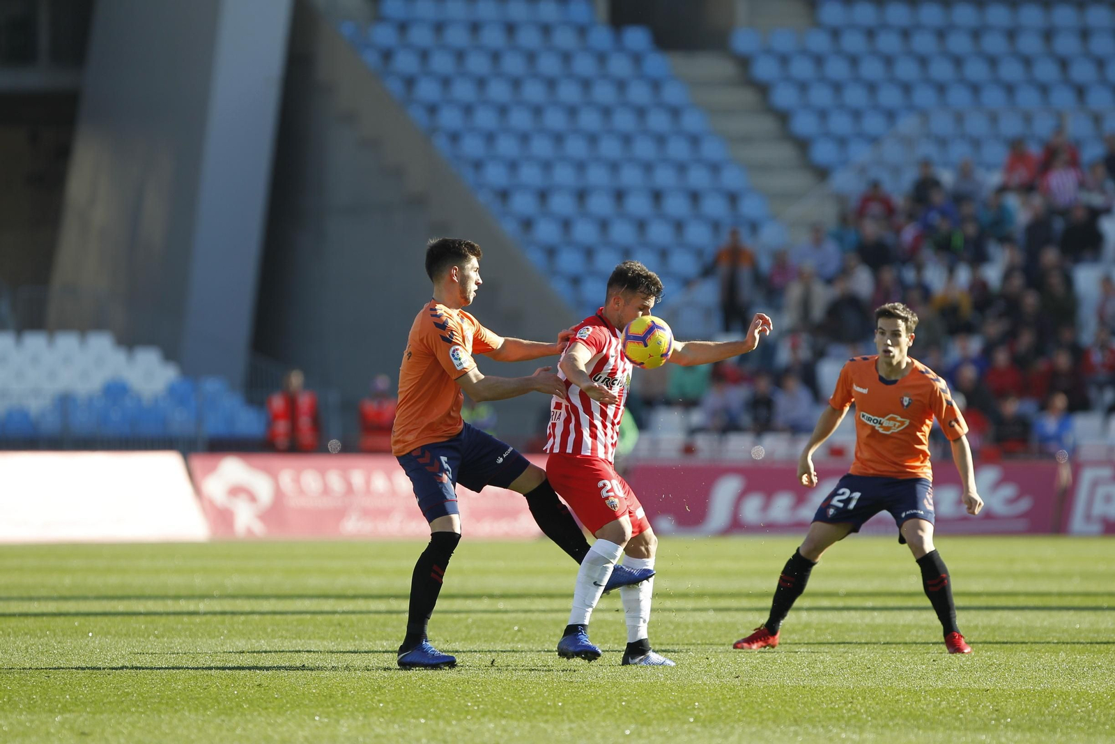 Galería gráfica del Almería-Osasuna
