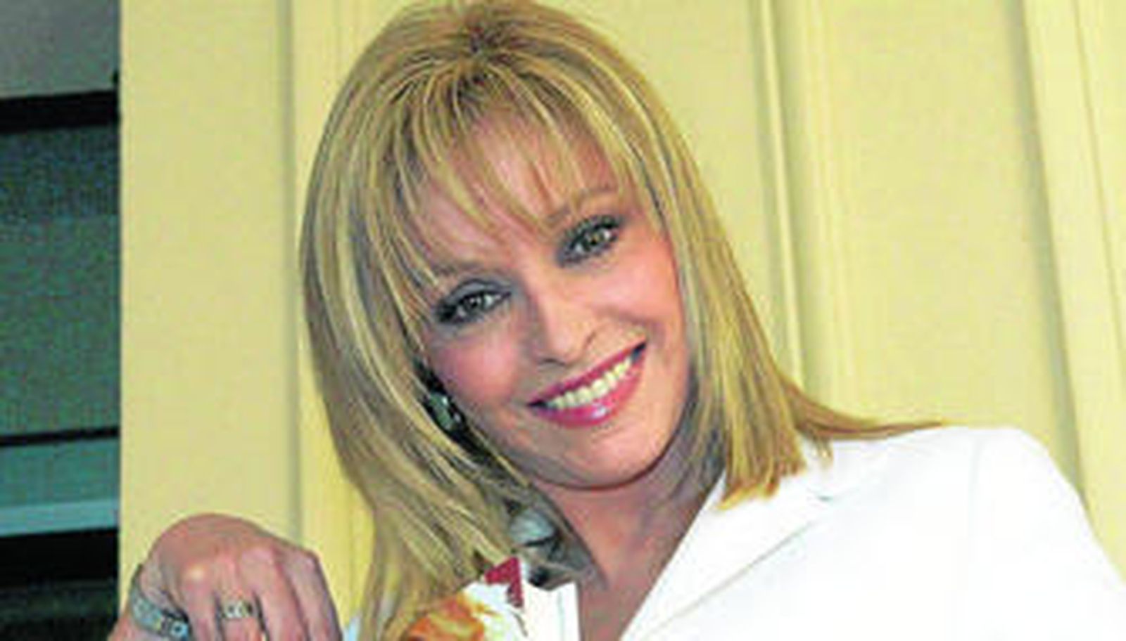 La actriz Silvia Tortosa, durante una presentación.