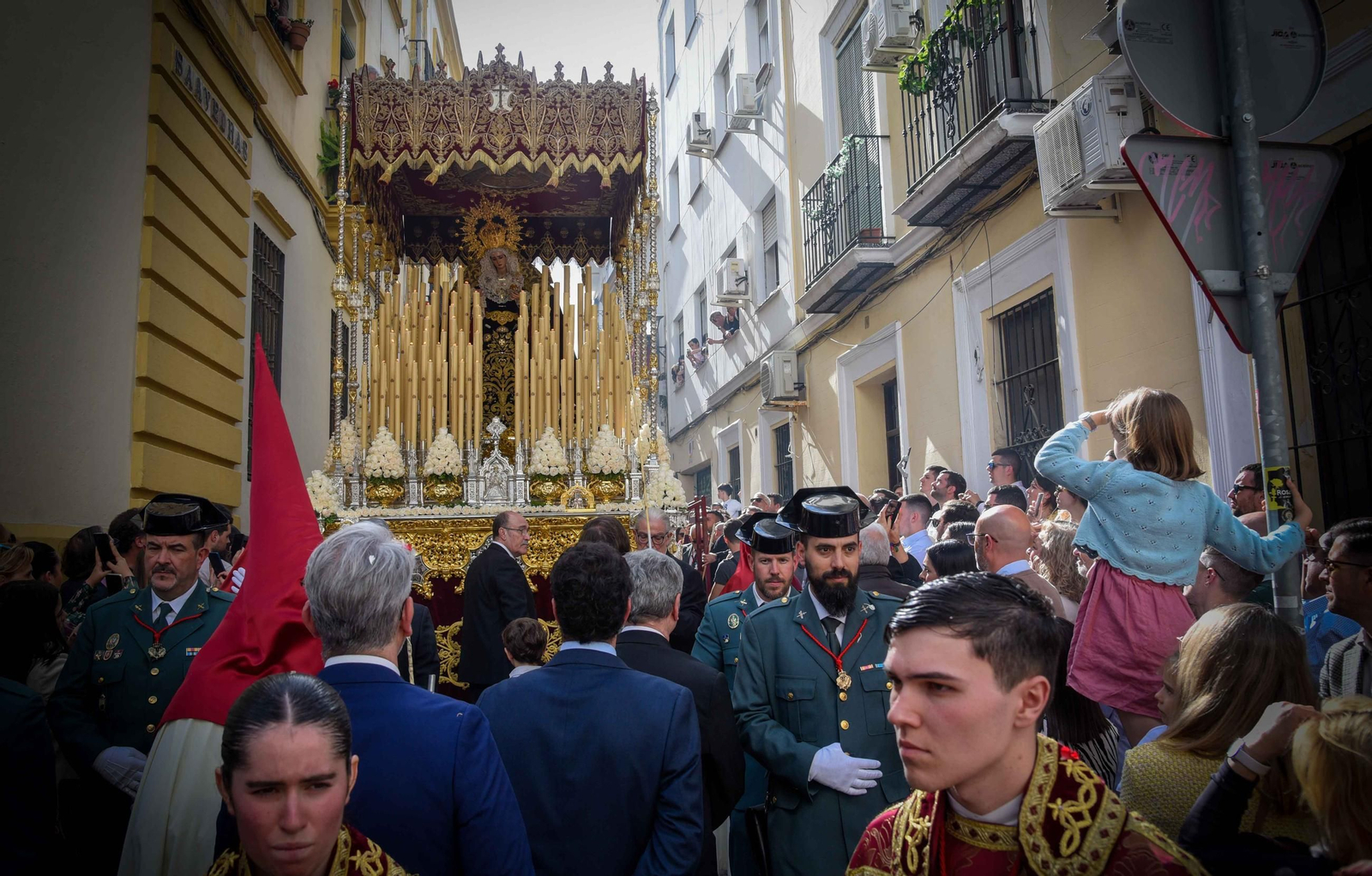 La Hermandad de la Lanzada en la Semana Santa de Sevilla 2025
