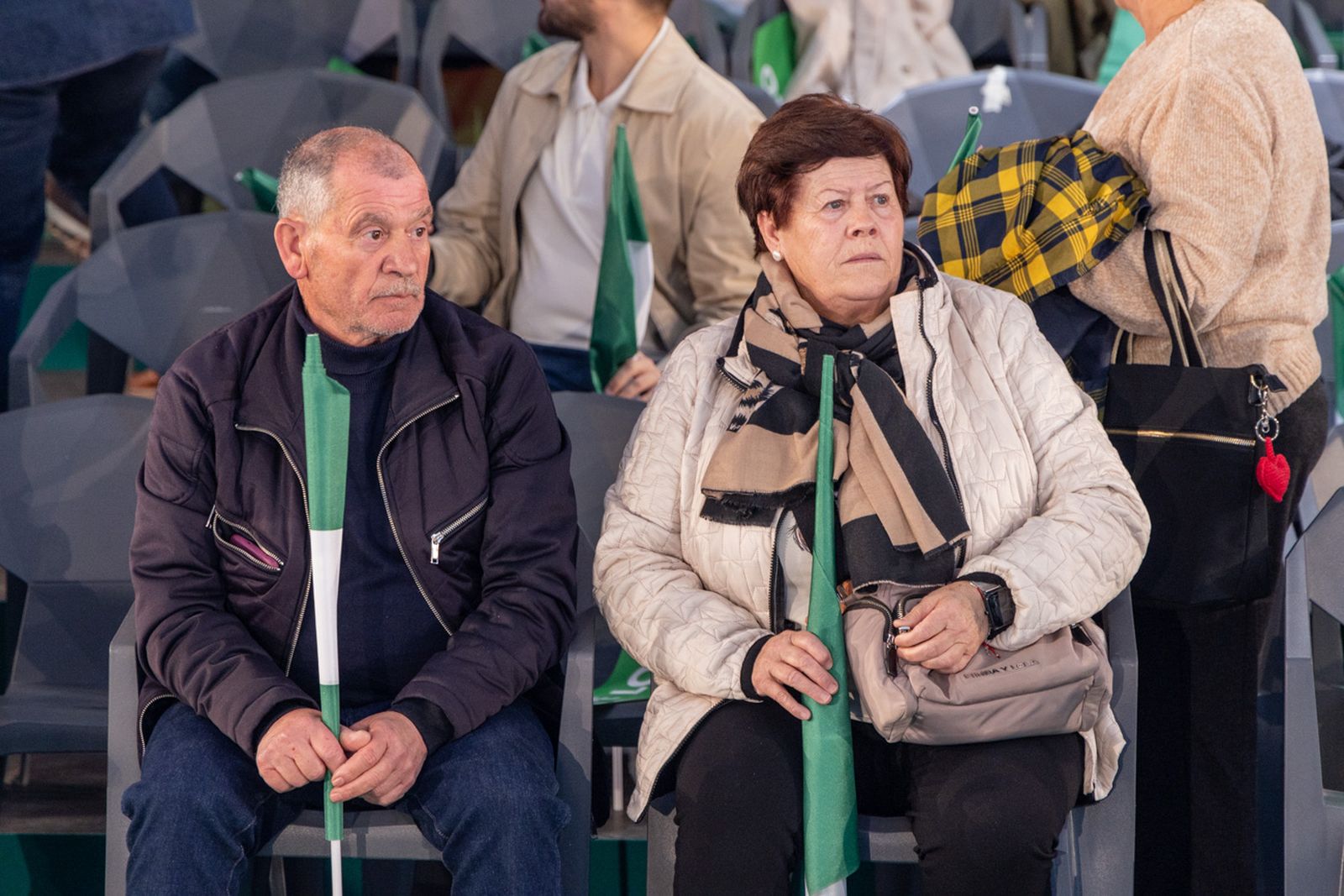 Acto en defensa de los servicios públicos para celebrar el 28F en Jaén