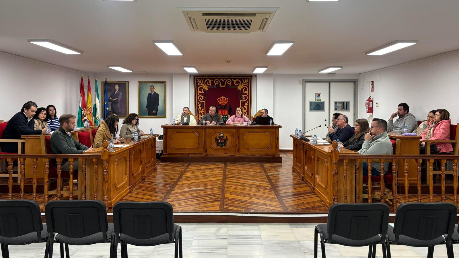 Momento de la sesión plenaria en Pulpí.