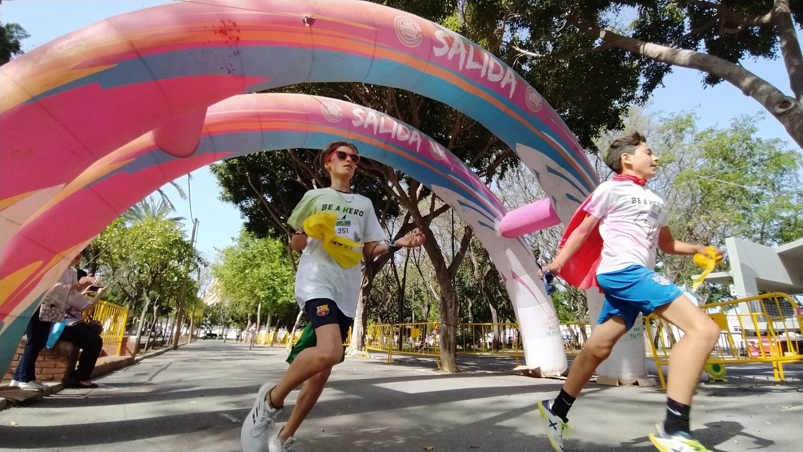Las imágenes de la Carrera de la Felicidad en San Fernando