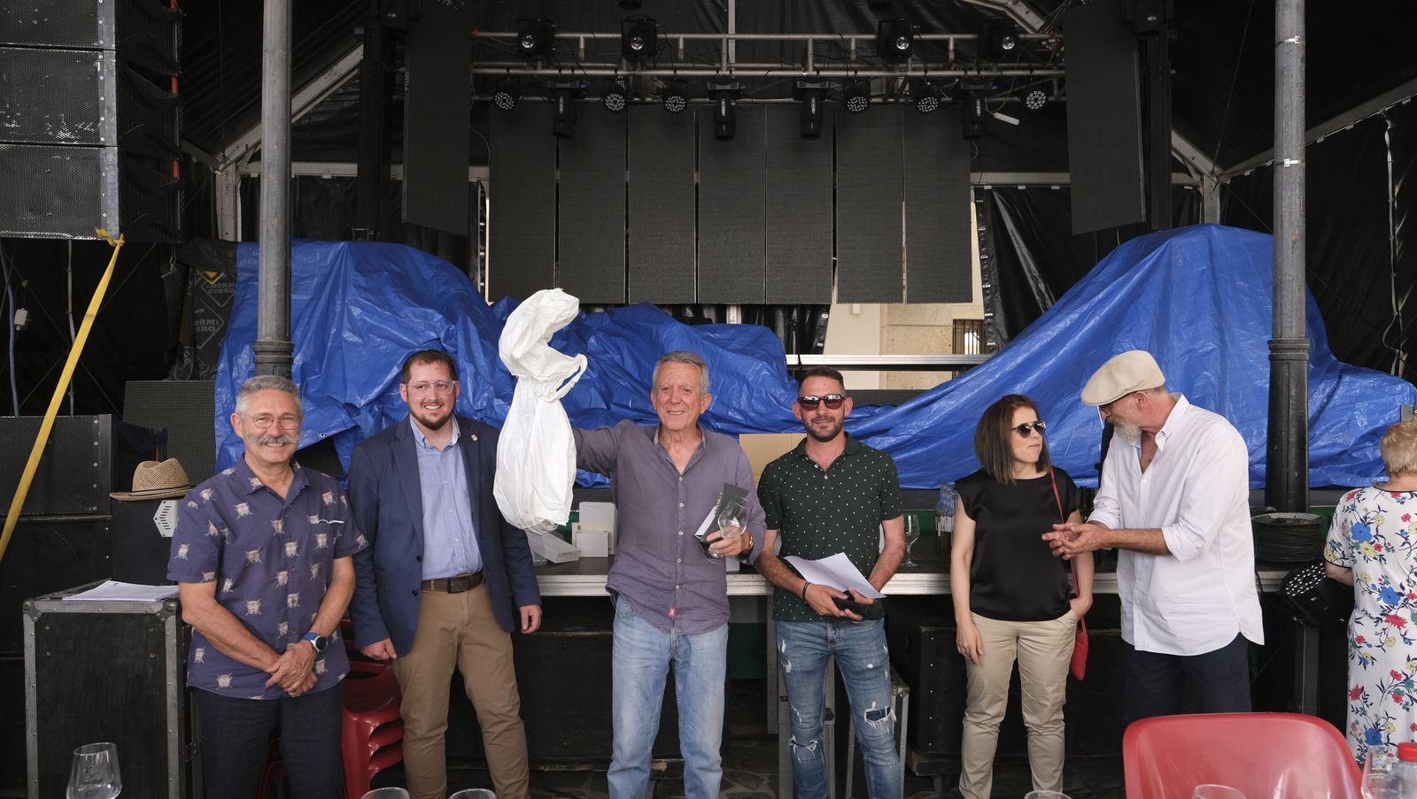 Imágenes del concurso de cata de vinos de las Fiestas de Abrucena 2022