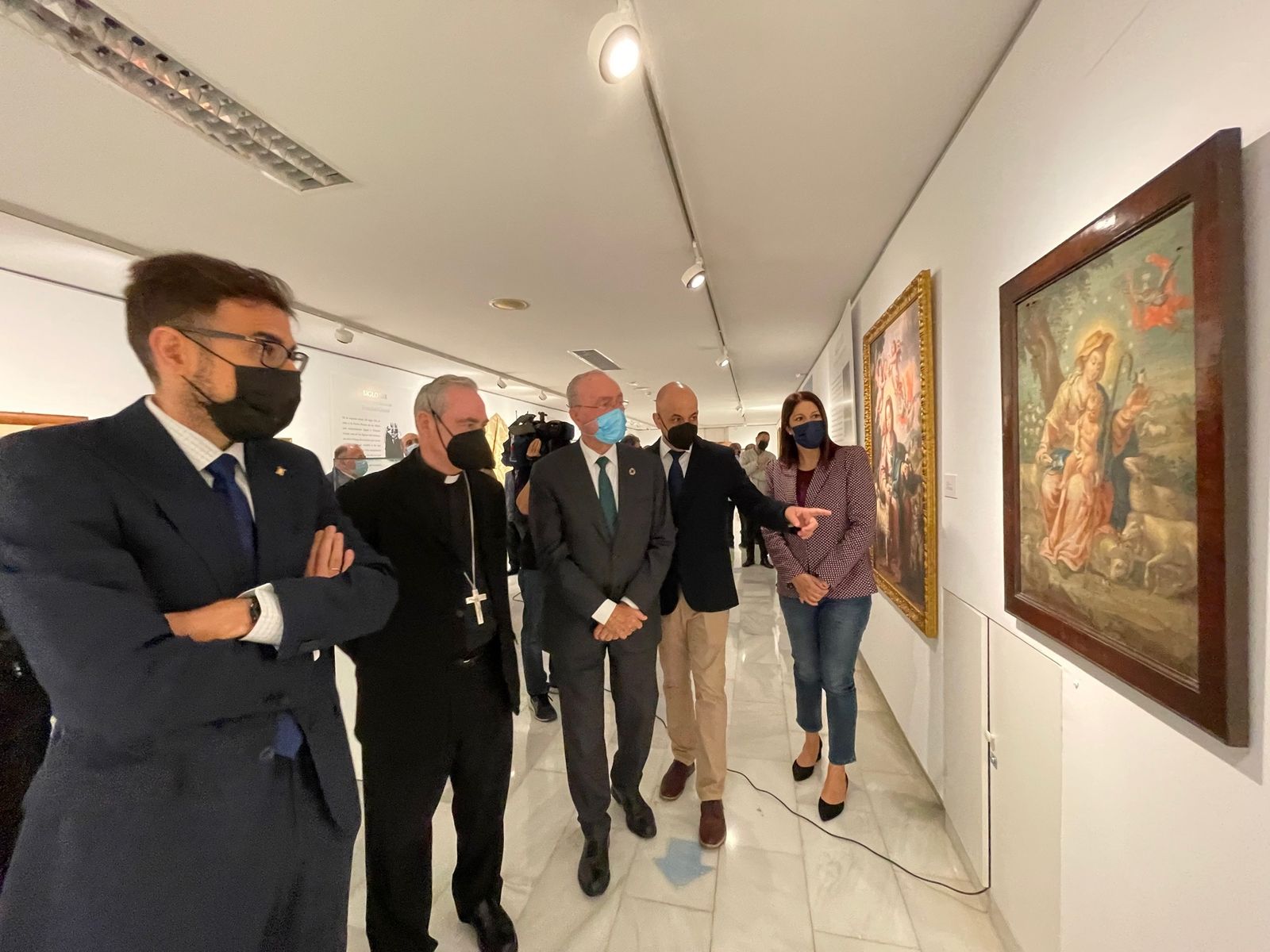 Una exposición recorre casi tres siglos de historia de la Divina Pastora en Málaga