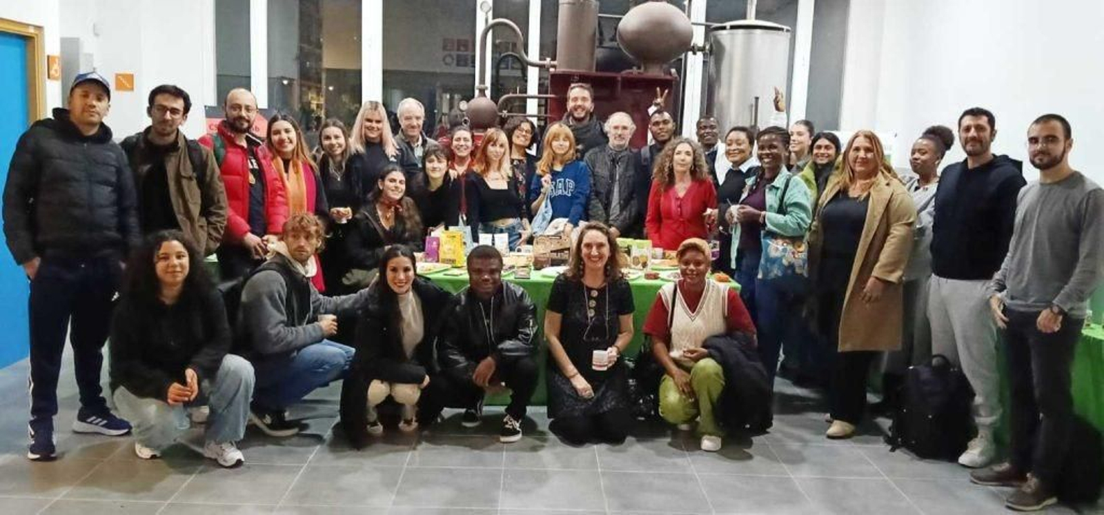 Imagen de la II Jornada de Voluntariado Internacional celebrado en el Campus de la Asunción de la UCA en Jerez