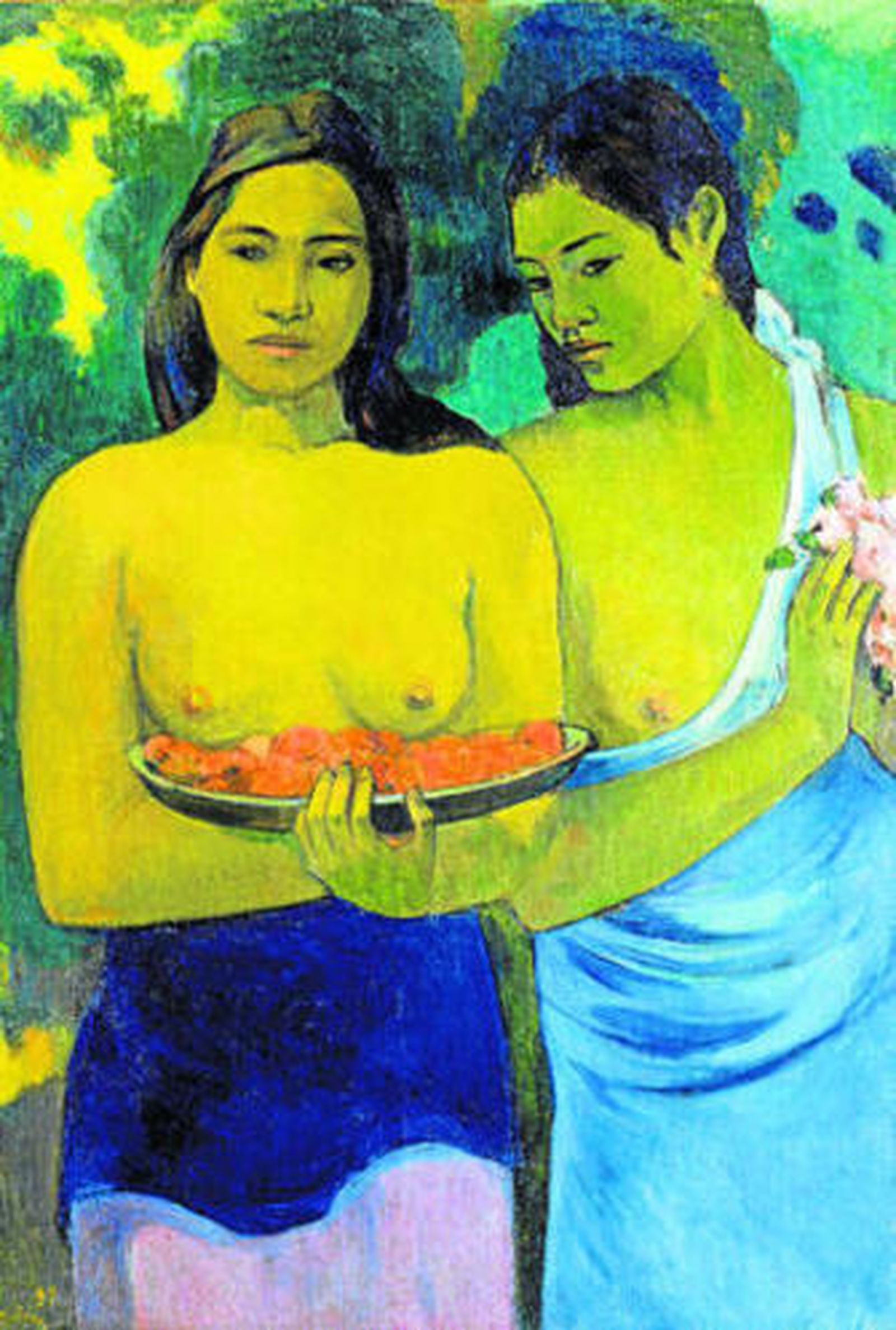'Dos mujeres tahitianas' (1899).