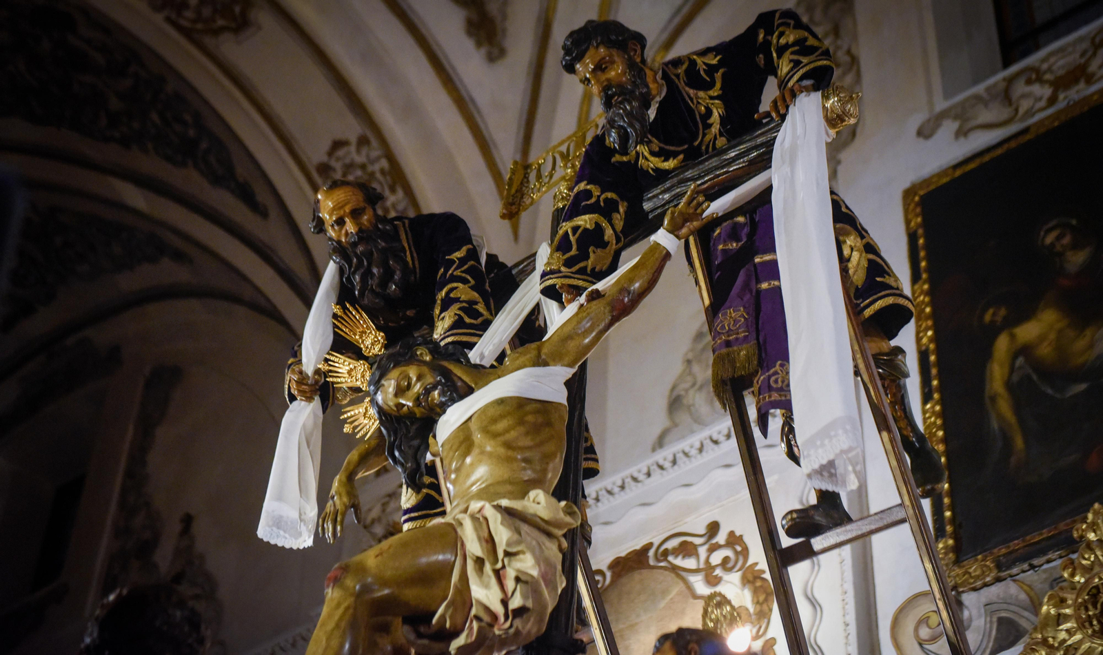 Las imágenes de la Hermandad de La Quinta Angustia en la Semana Santa de Sevilla 2024