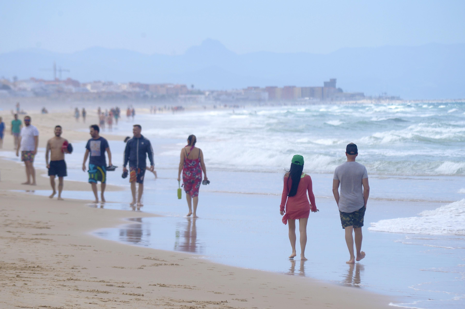 Fotos de las playas de Tarifa en el fin e semana
