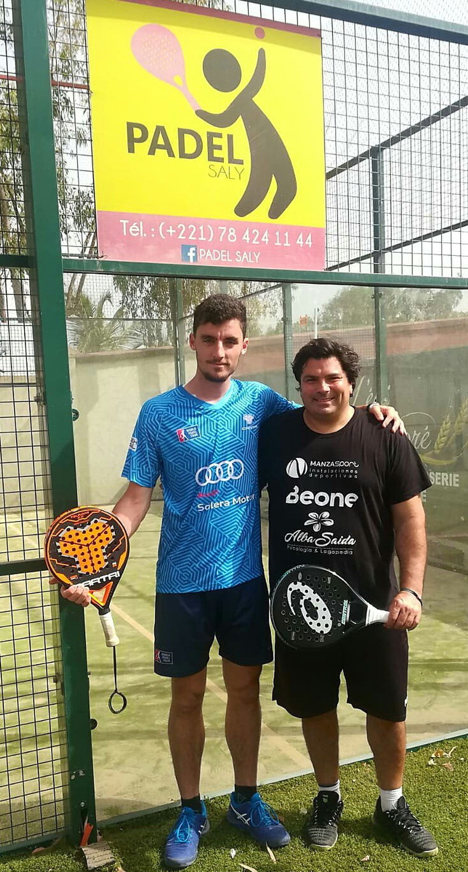 Christian Medina y Jerónimo Cañas, vencedores en el torneo de Saly.