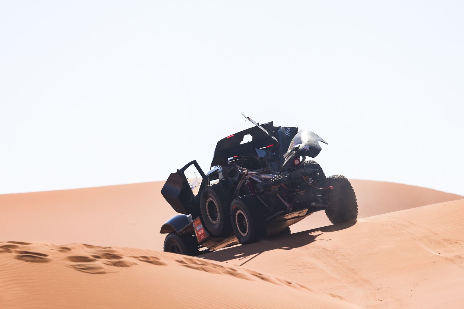 Las mejores fotos del Dakar por las dunas