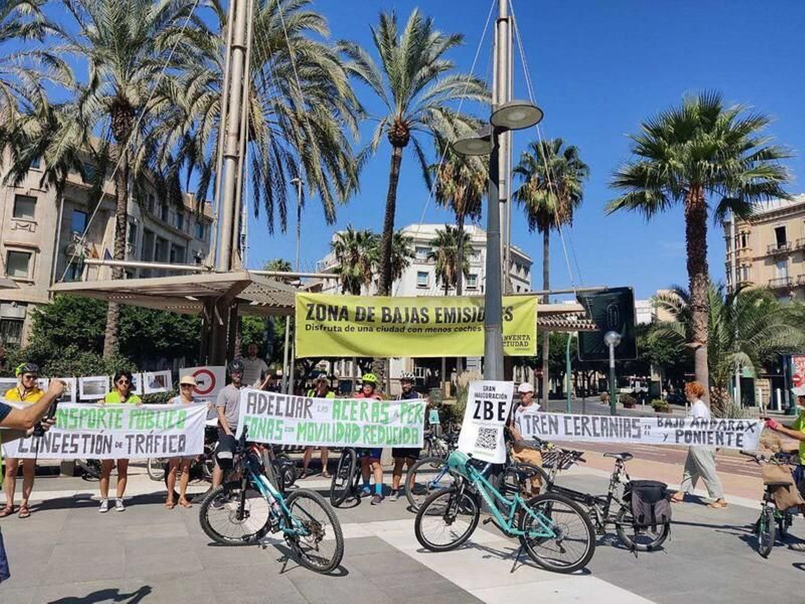 La Mesa por el Clima de Almería pide un rediseño de la Zona de Bajas Emisiones propuesta por el Ayuntamiento