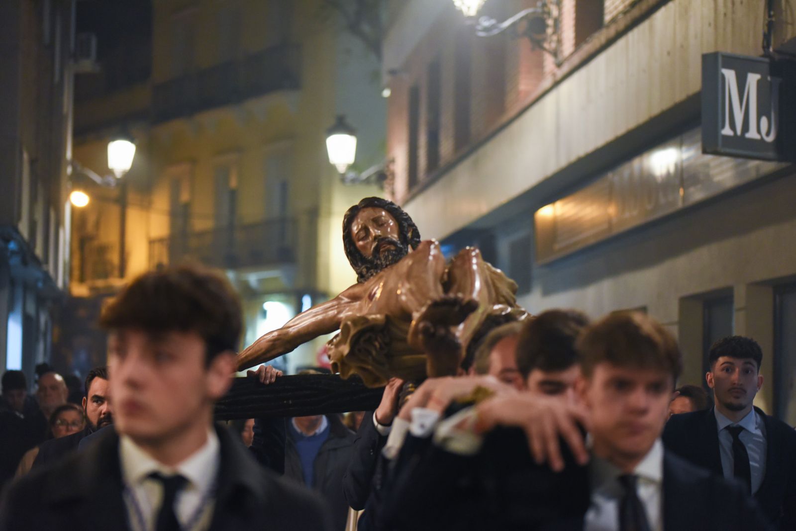 Las fotos del vía crucis de la hermandad de la Buena Muerte