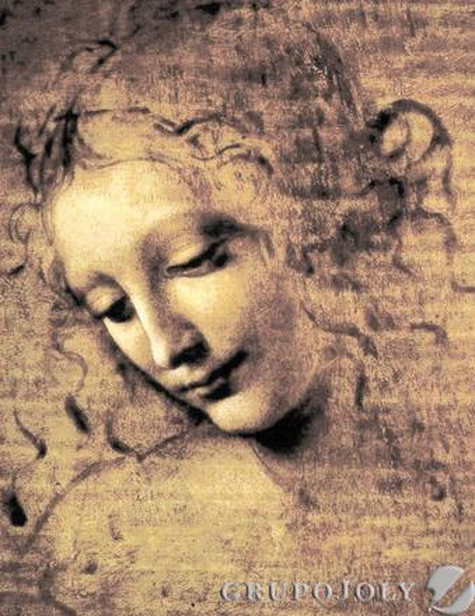 La muestra 'Arte y Cultura en torno a 1492' incluyó 'Cabeza de muchacha' de Leonardo da Vinci.