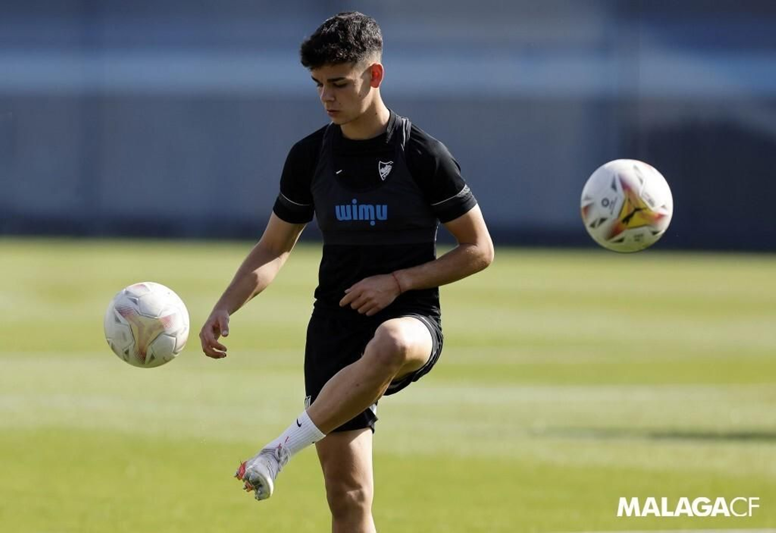 Las fotos del entrenamiento del Málaga CF.