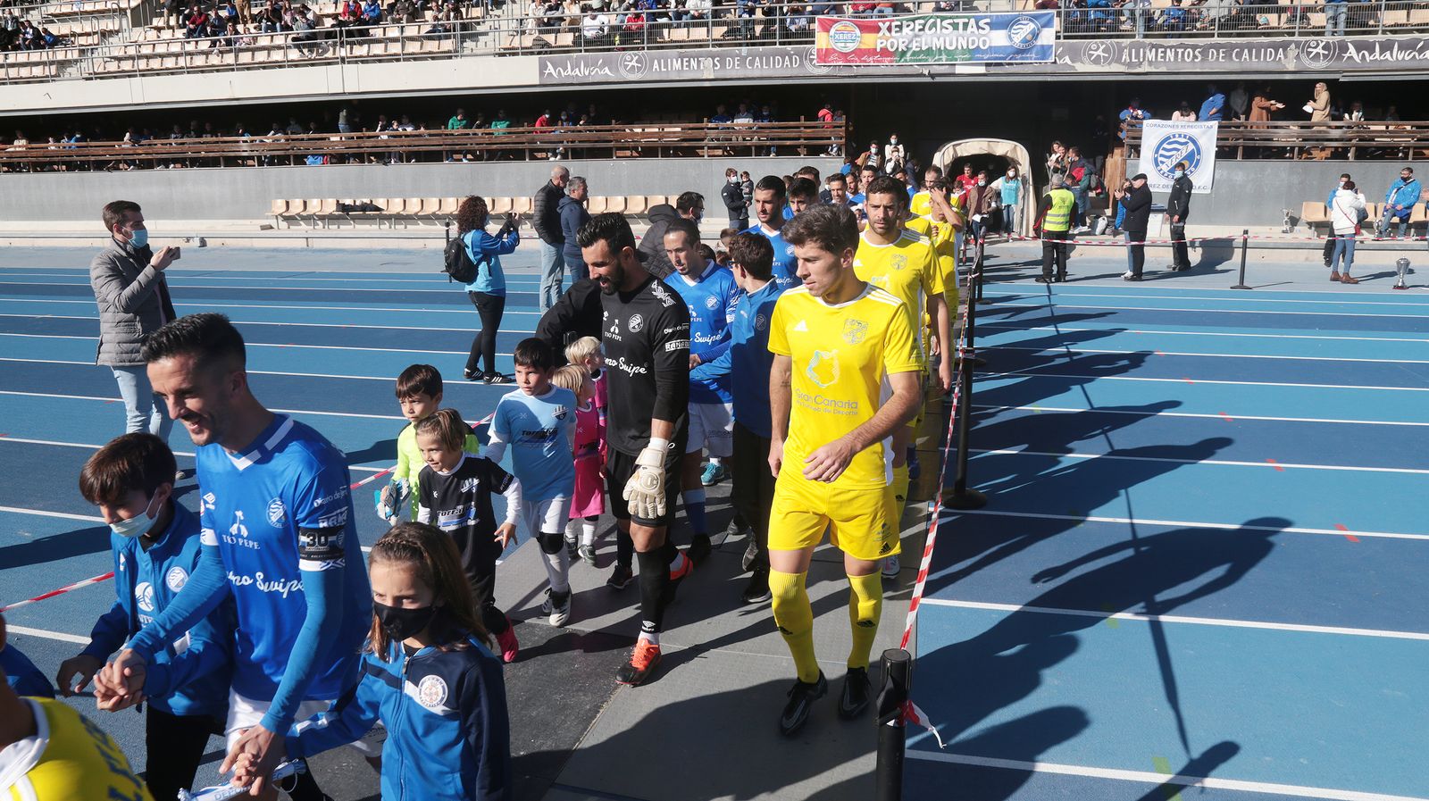 Victoria del Xerez DFC ante la UD San Fernando (1-0)