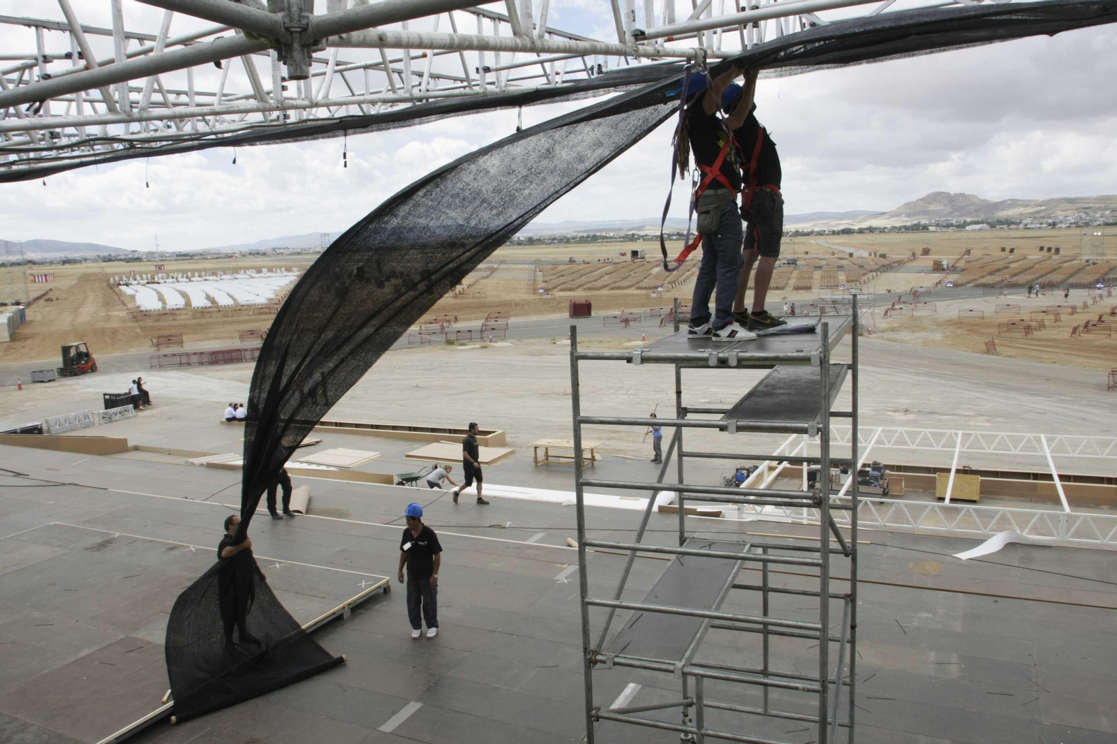 Imagen de archivo de la base aérea.