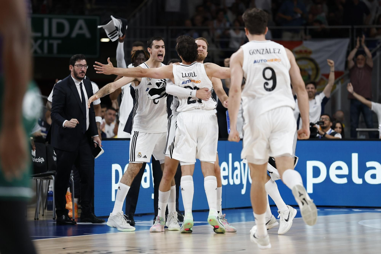 El Real Madrid-Unicaja en fotos