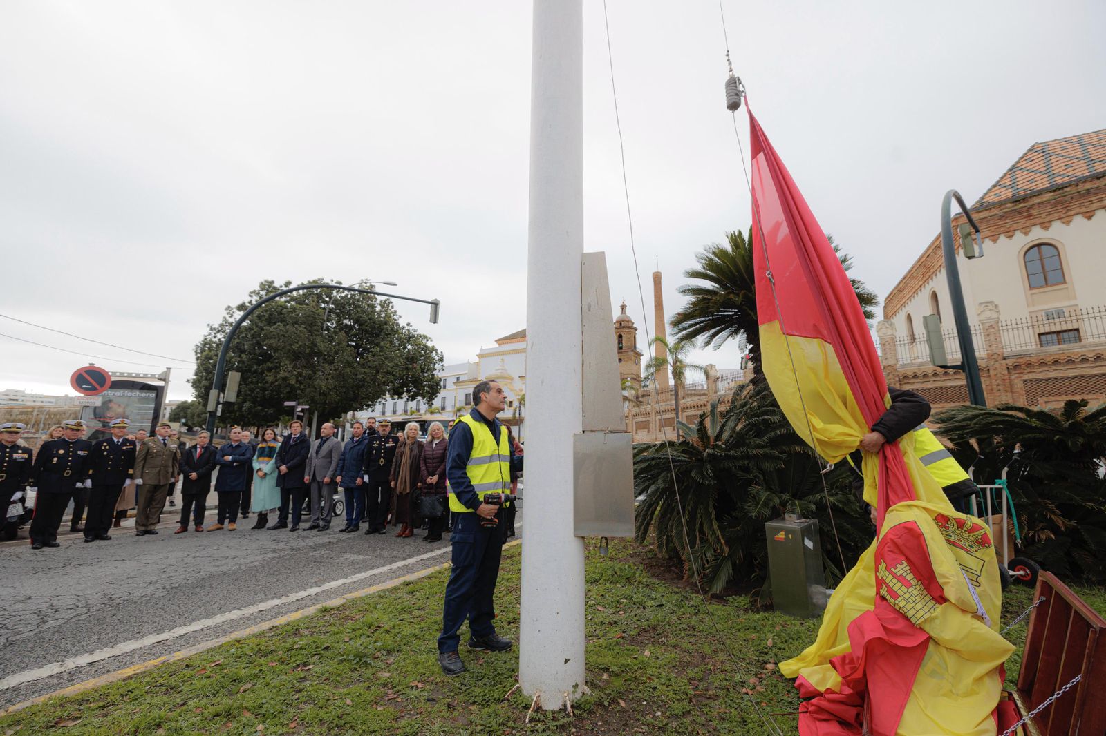 Imágenes del acto del Día de la Constitución en Cádiz