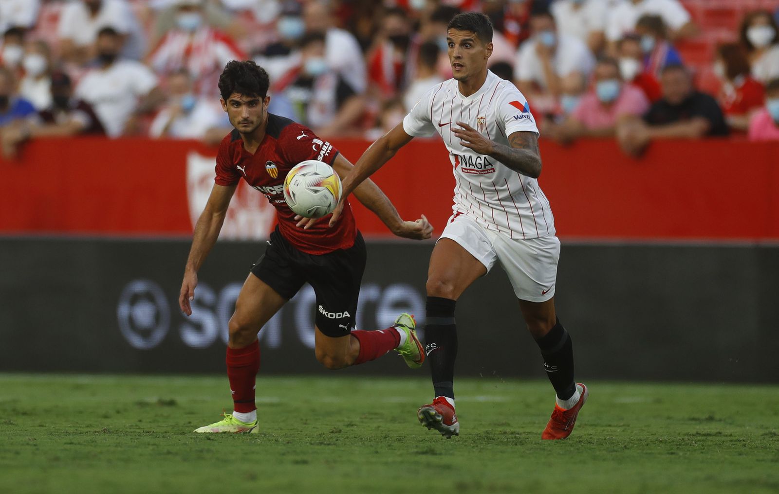 Las imágenes del Sevilla fc-Valencia