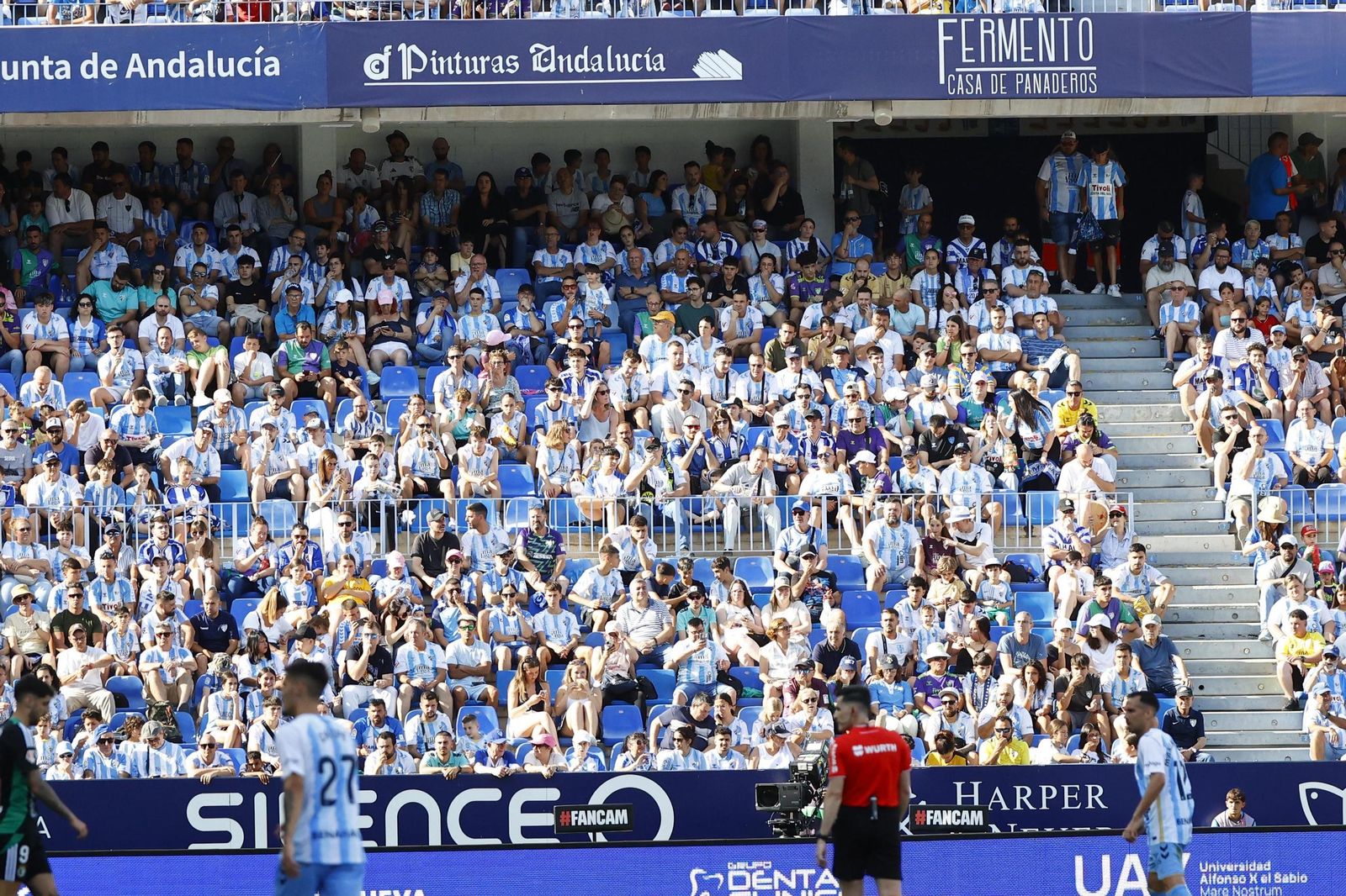 Búscate en las gradas de La Rosaleda en el Málaga CF-Burgos
