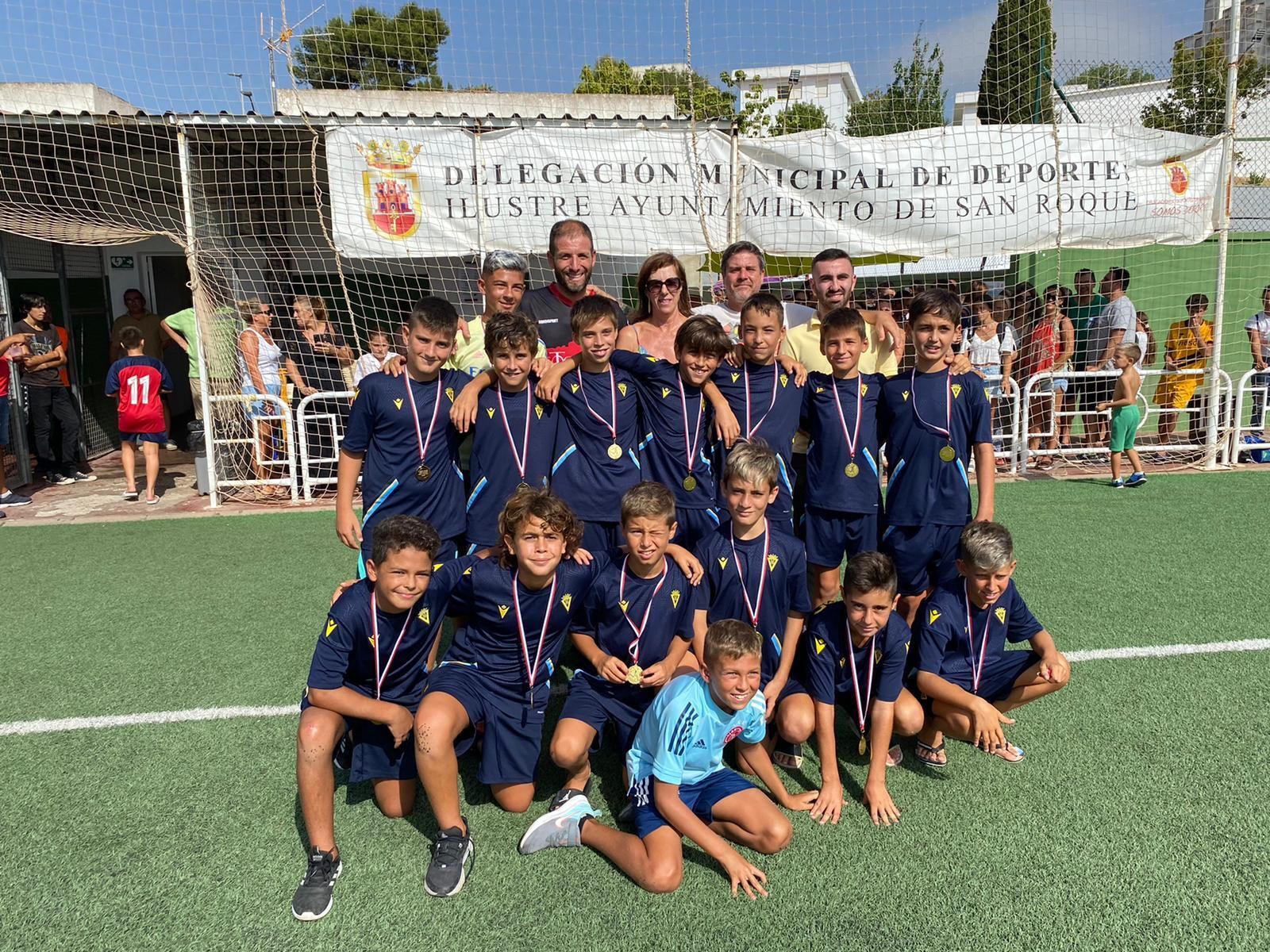 El Puerto Malagueño, campeón del II Memorial Jaime Clavijo de alevines