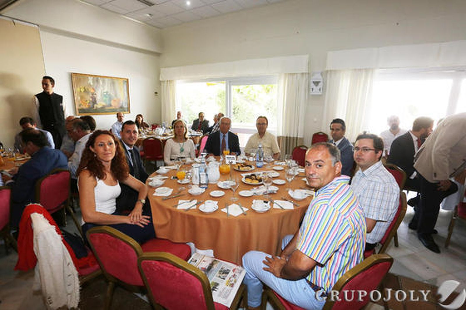 Natalia García, Antonio García, Rosa María Cortina, Benito Cortines, José Gil, Manuel Muñoz, Luis Gonzaga Muñoz y Sergio Villanueva.

Foto: Pascual