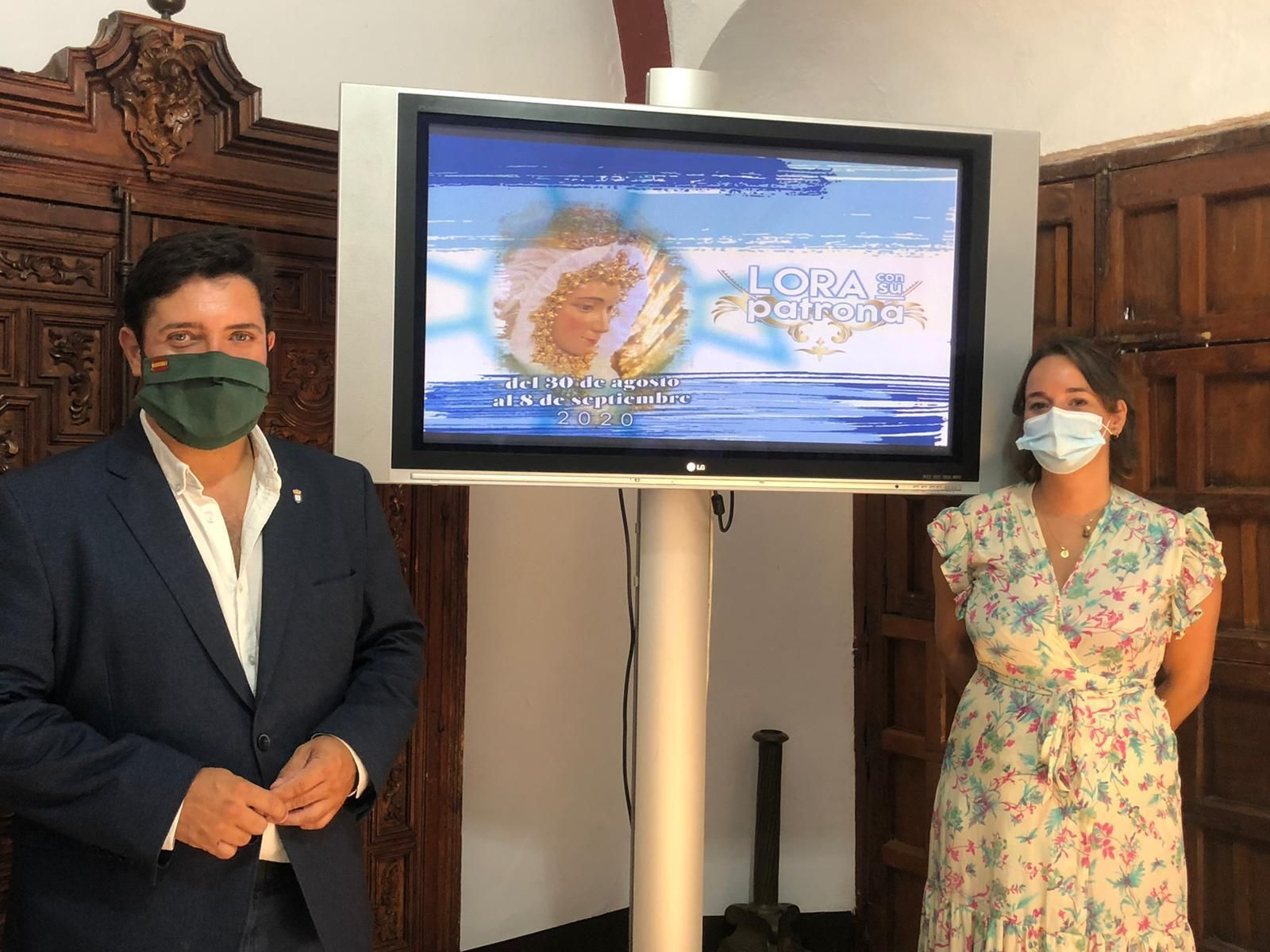 Presentación de la semana cultural en Lora del Río.