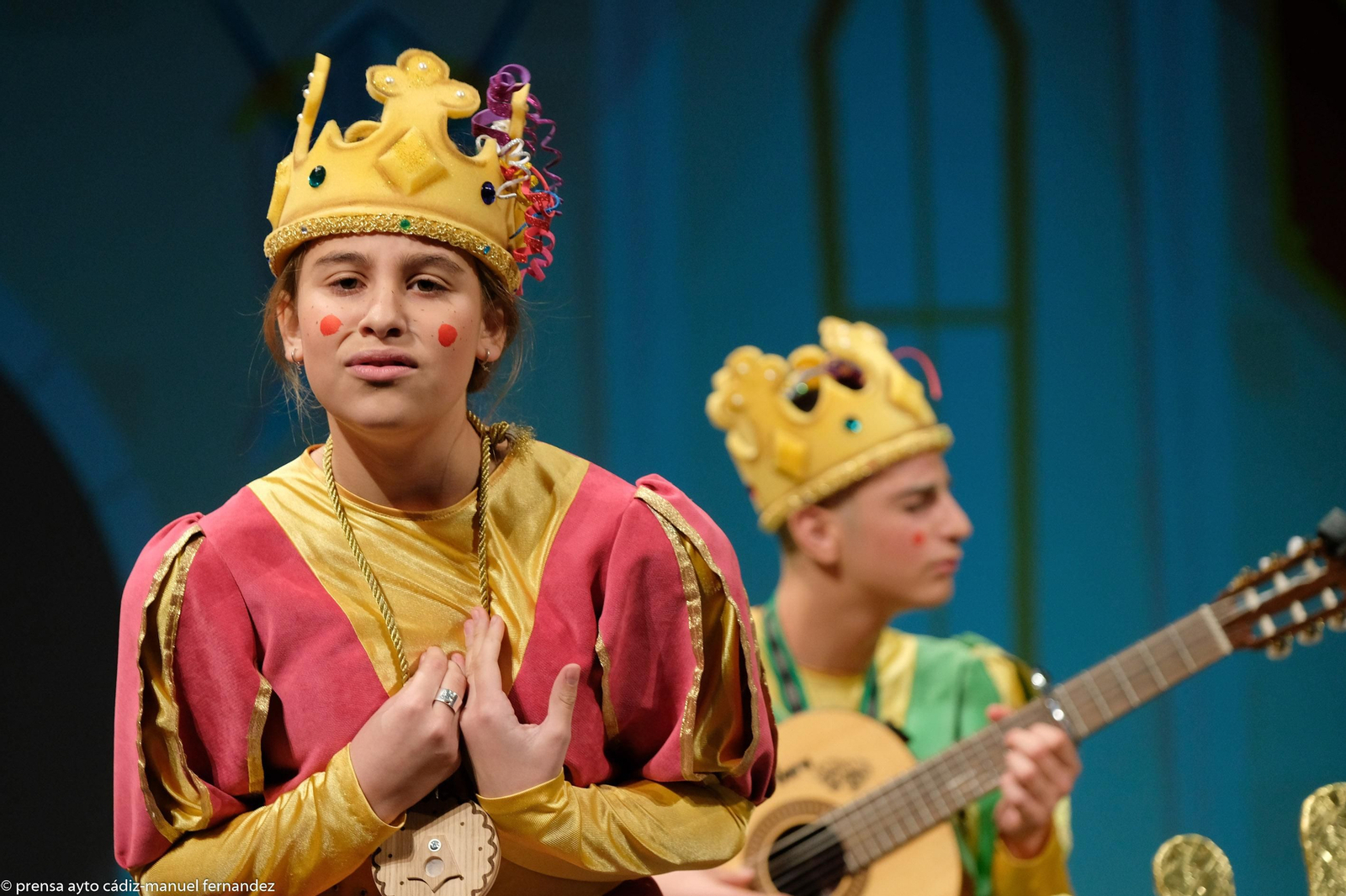 Chirigota Los reyes.