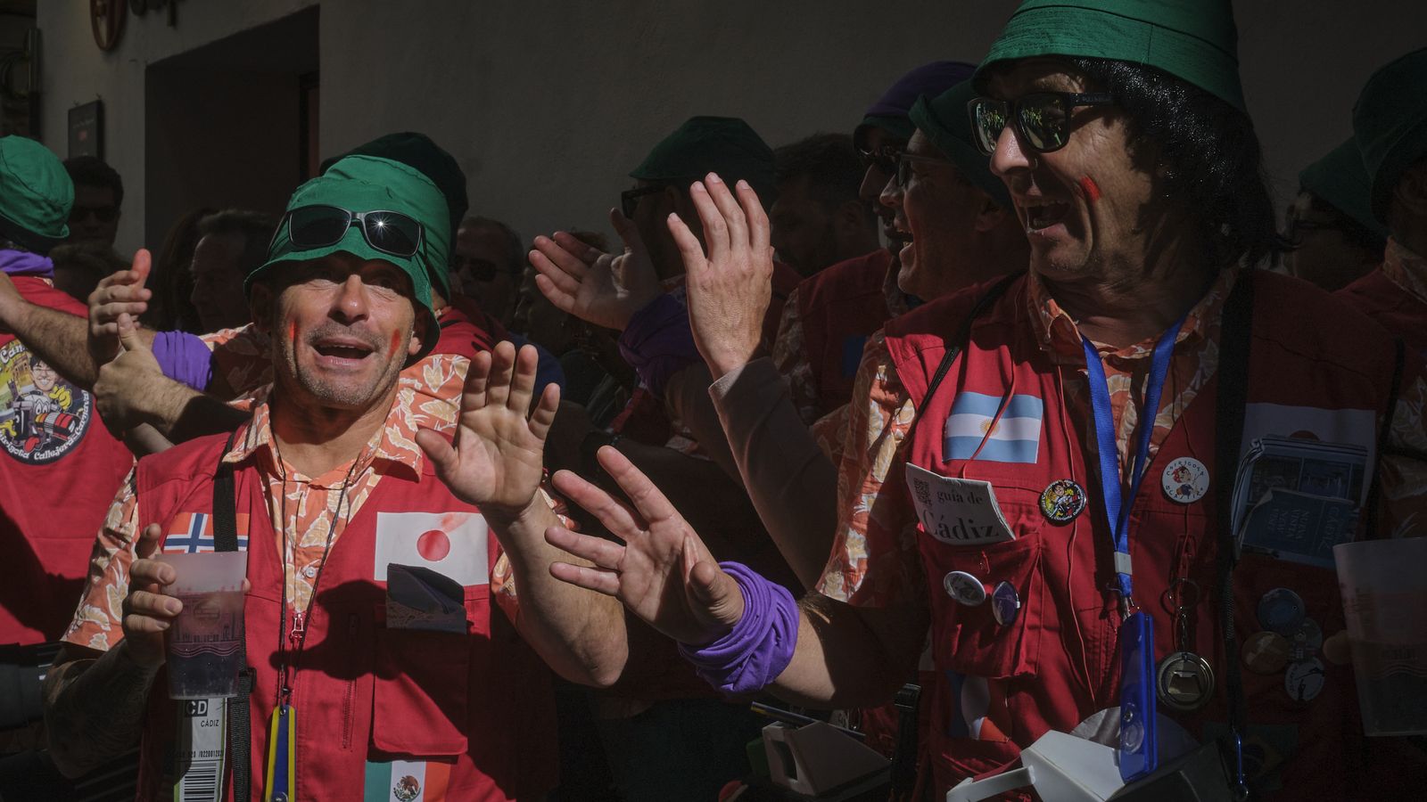 Las fotos del ambiente callejero durante el Carnaval Chiquito