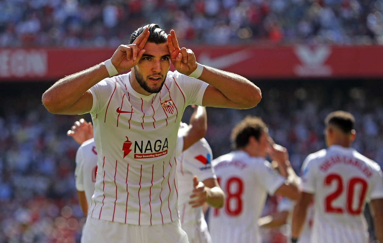 Las imágenes del Sevilla-Levante