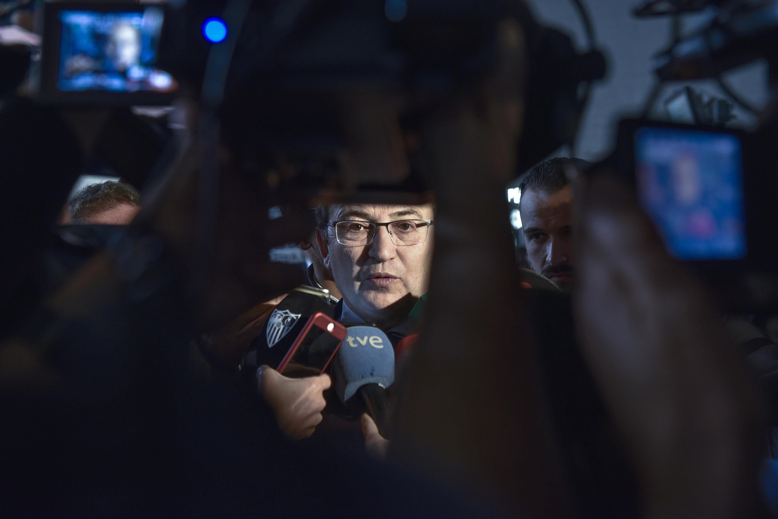 Las imágenes de la llegada del Sevilla