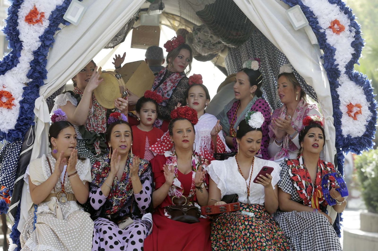 El Rocío 2023: Imágenes de los peregrinos de la Hermandad de Emigrantes