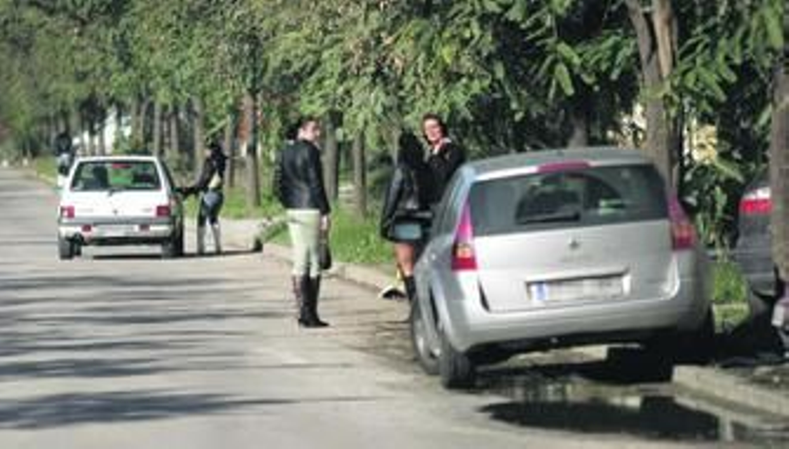 Prostitutas en el polígono del Guadalhorce.