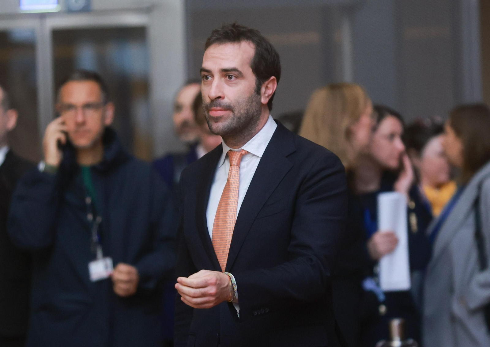 Carlos Cuerpo, en la reunión de ministros de Comercio de la Unión Europea