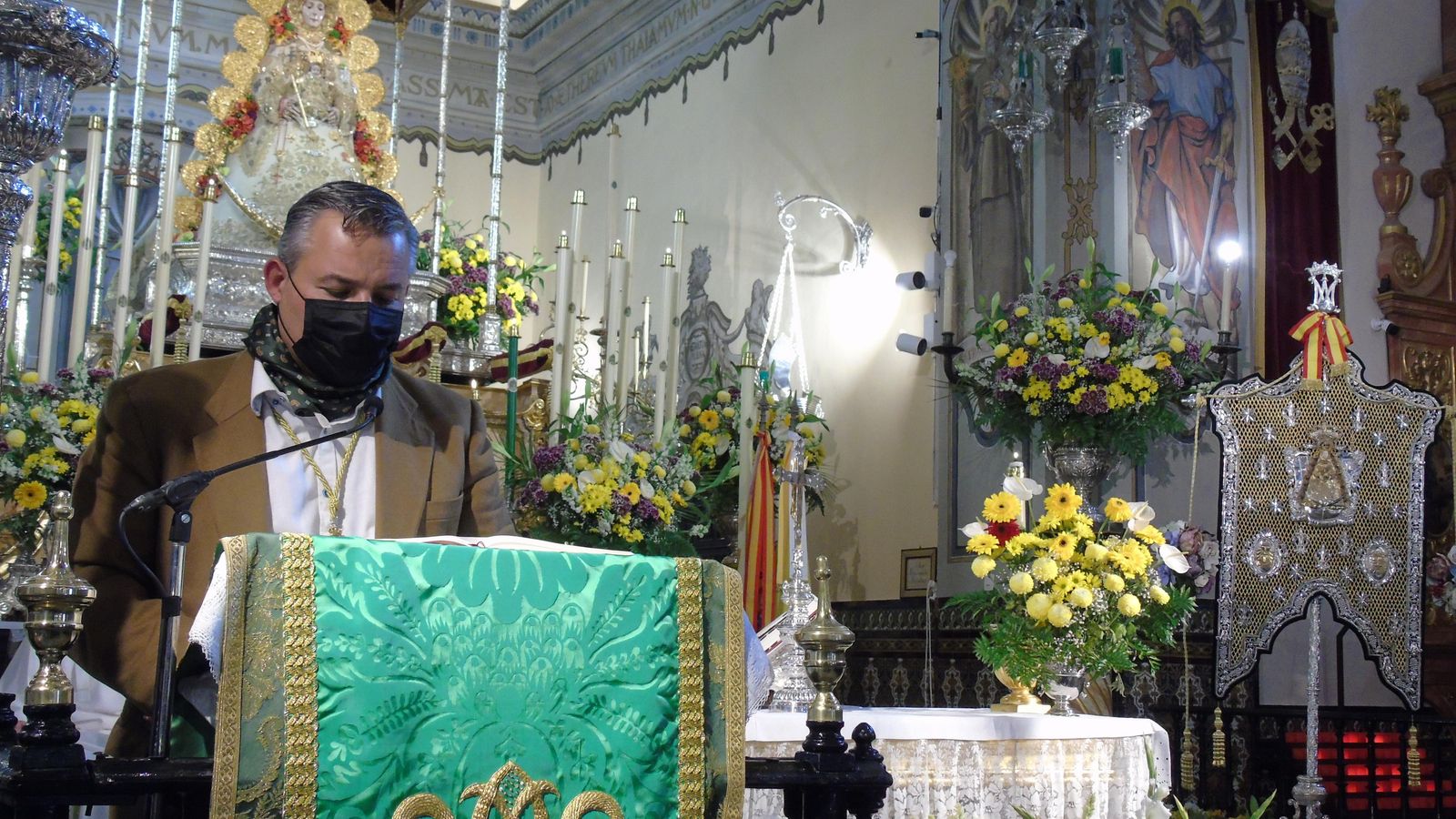 Palabras de agradecimiento del Hermano Mayor, Carlos Salvador Hidalgo.