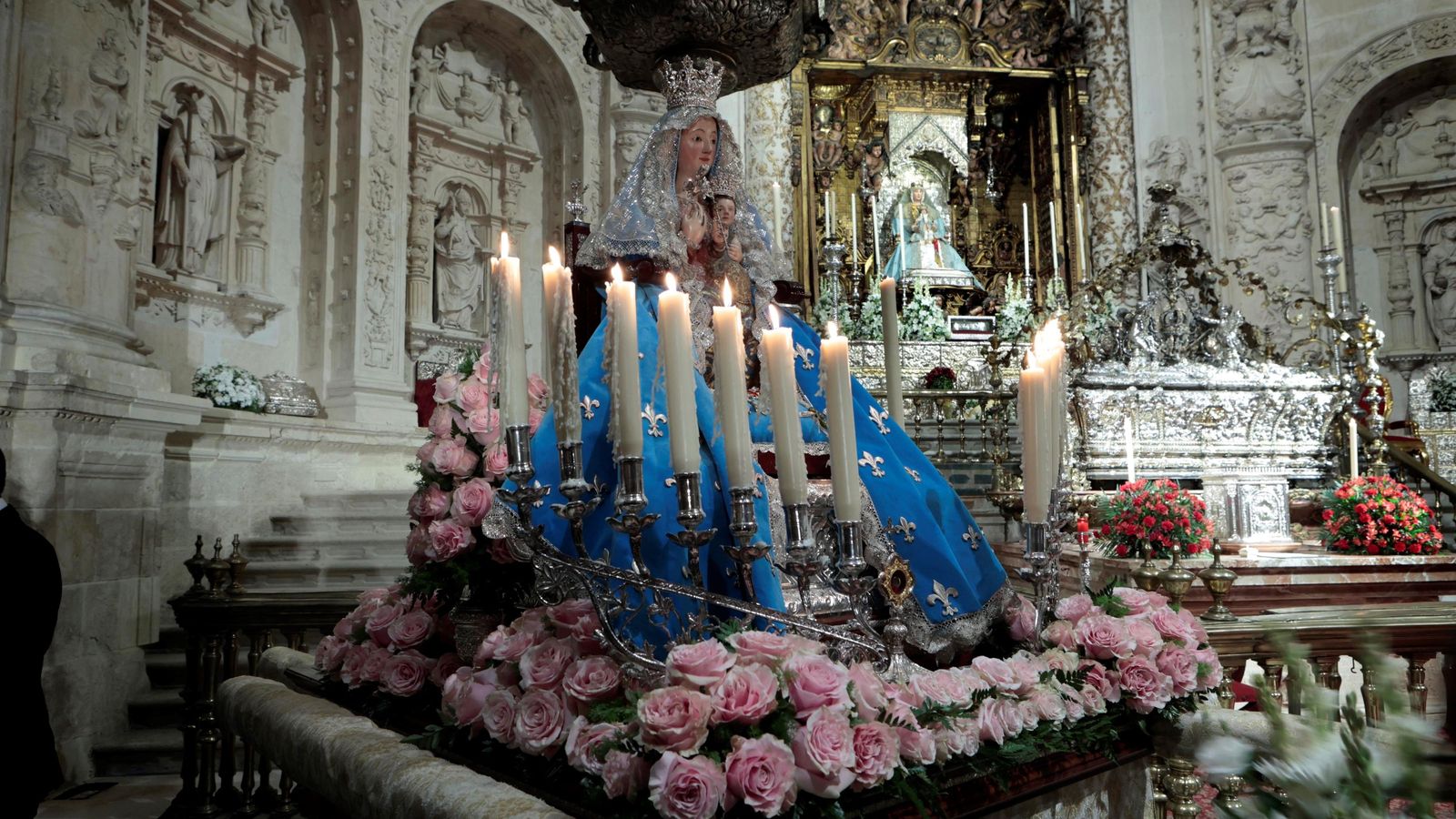 La Virgen de Valme en la Capilla Real.