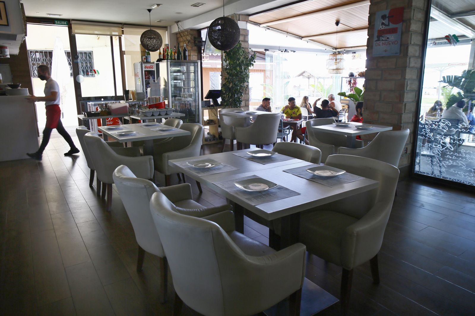 Fotos de Pedregalejo, en Málaga, en el arranque de la fase 2