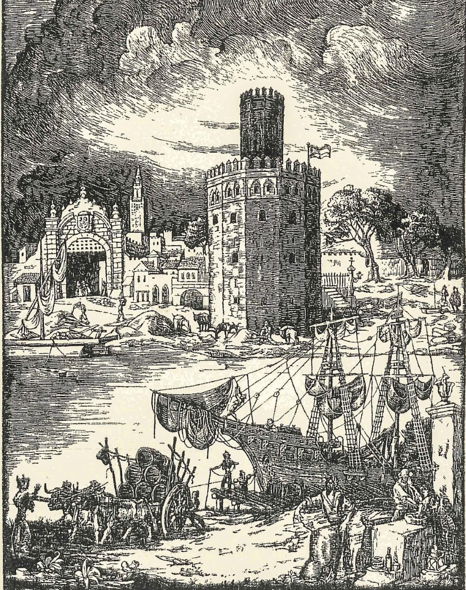 ¿Por qué se eligió a Sevilla como "Puerta y Puerto de las Indias"?