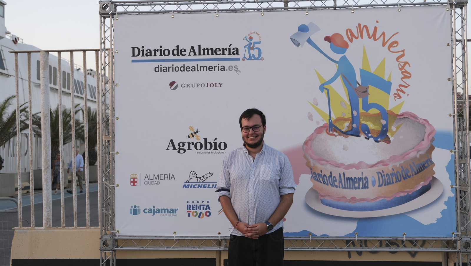 Imágenes de los asistentes a la Gala 15 Aniversario Diario de Almería