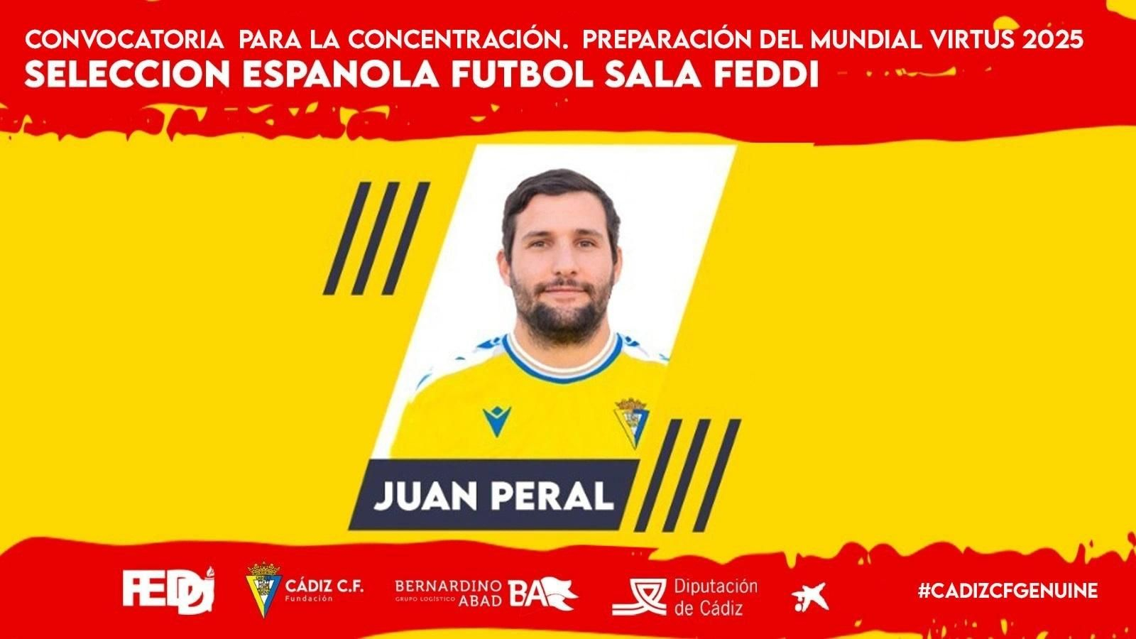 Juan Peral disfrutará de una gran experiencia.