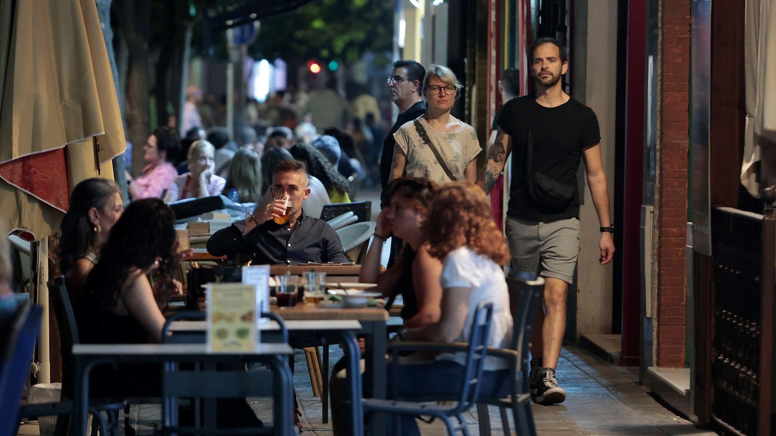 Veladores en San Jacinto.