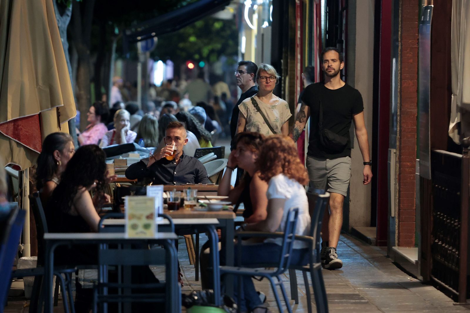 Veladores en San Jacinto.