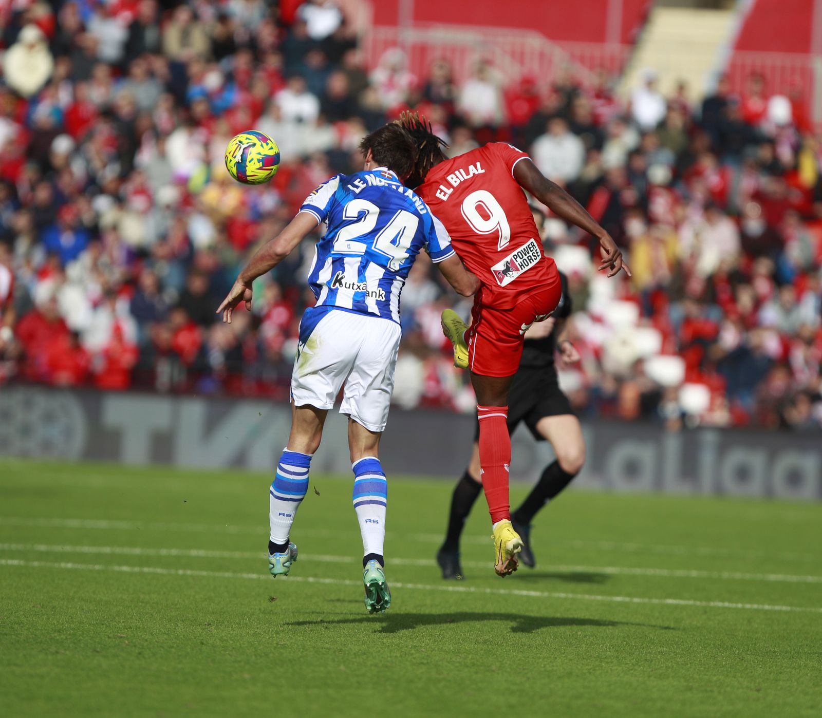 Imágenes del partido U.D. Almería-Real Sociedad