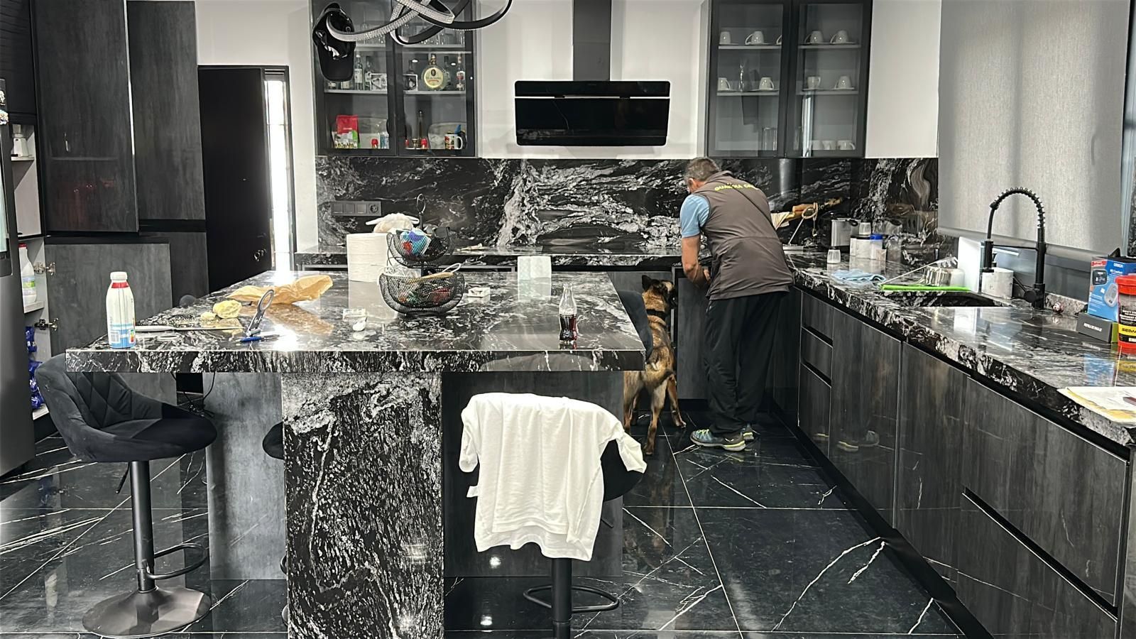 La cocina de la vivienda. La cocina de la vivienda.
