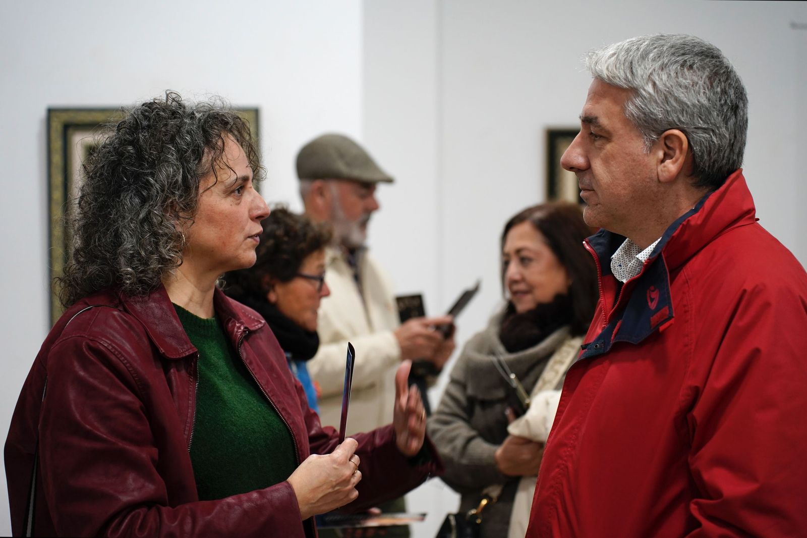 Las fotos de la inauguración de la exposición 'No me toques las palmas que me conozco' en Algeciras