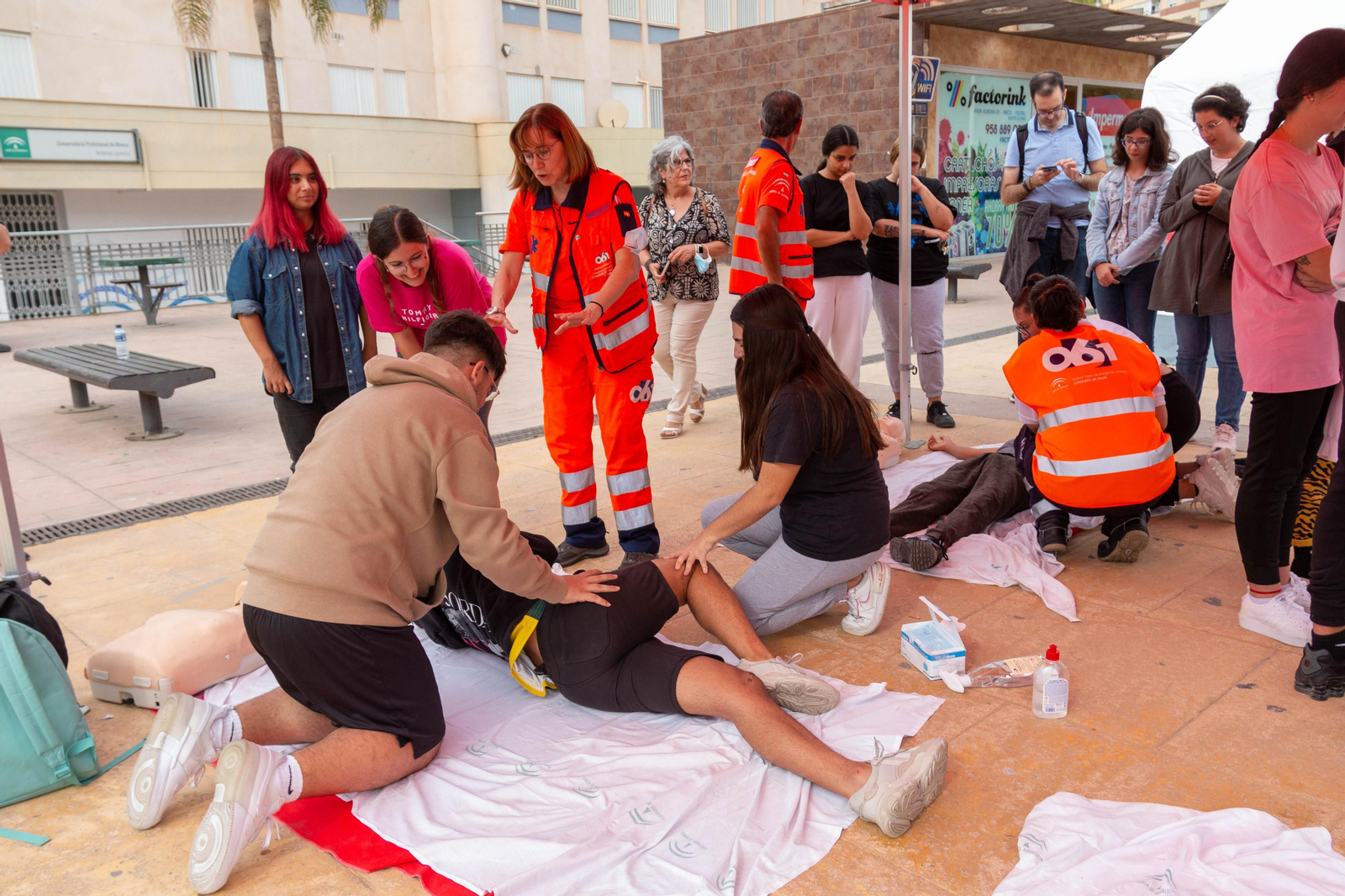 Así ha sido la gran jornada de formación en reanimación cardiopulmonar en Motril