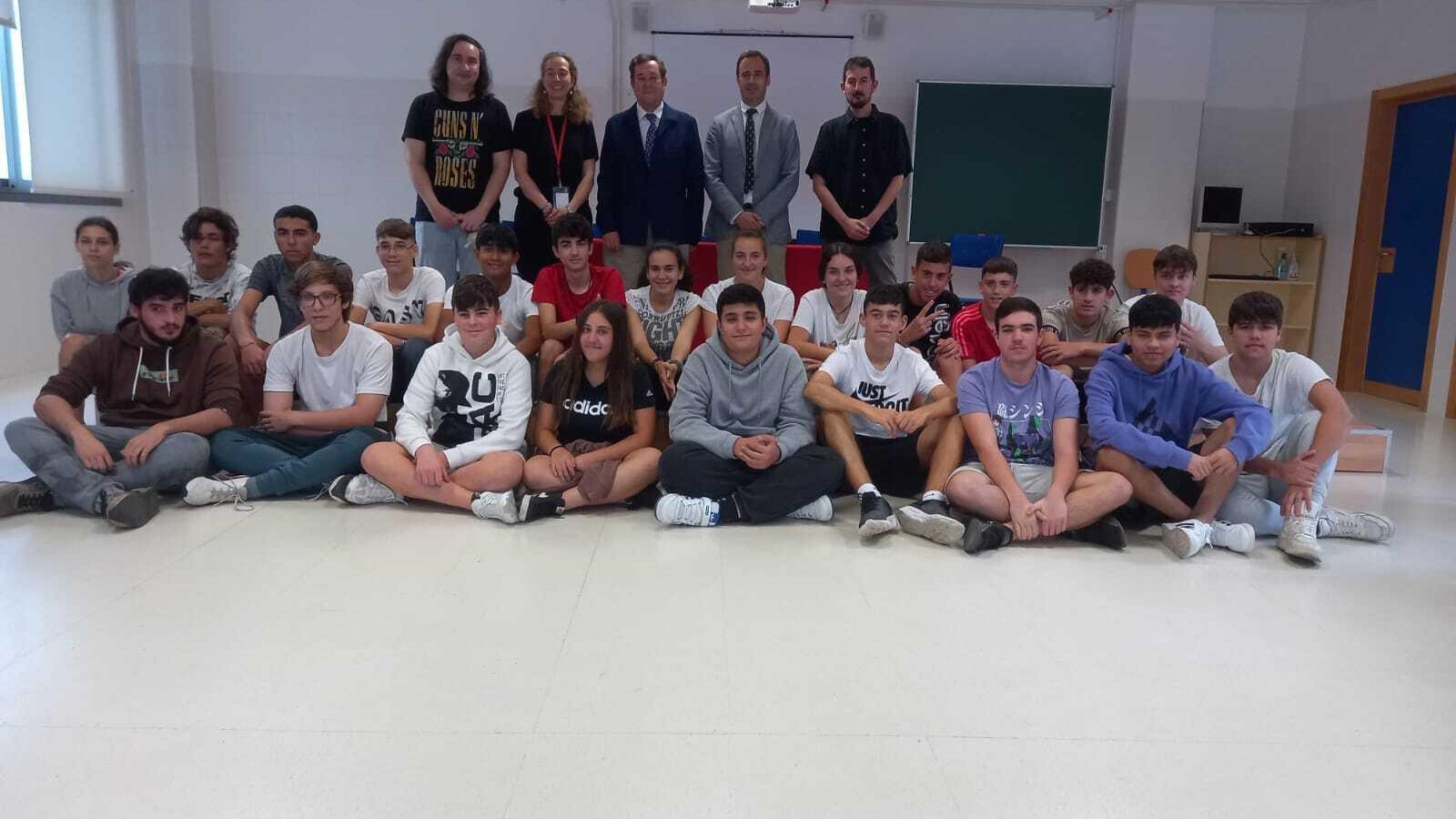 Alumnos del IES Bitácora de Punta Umbría