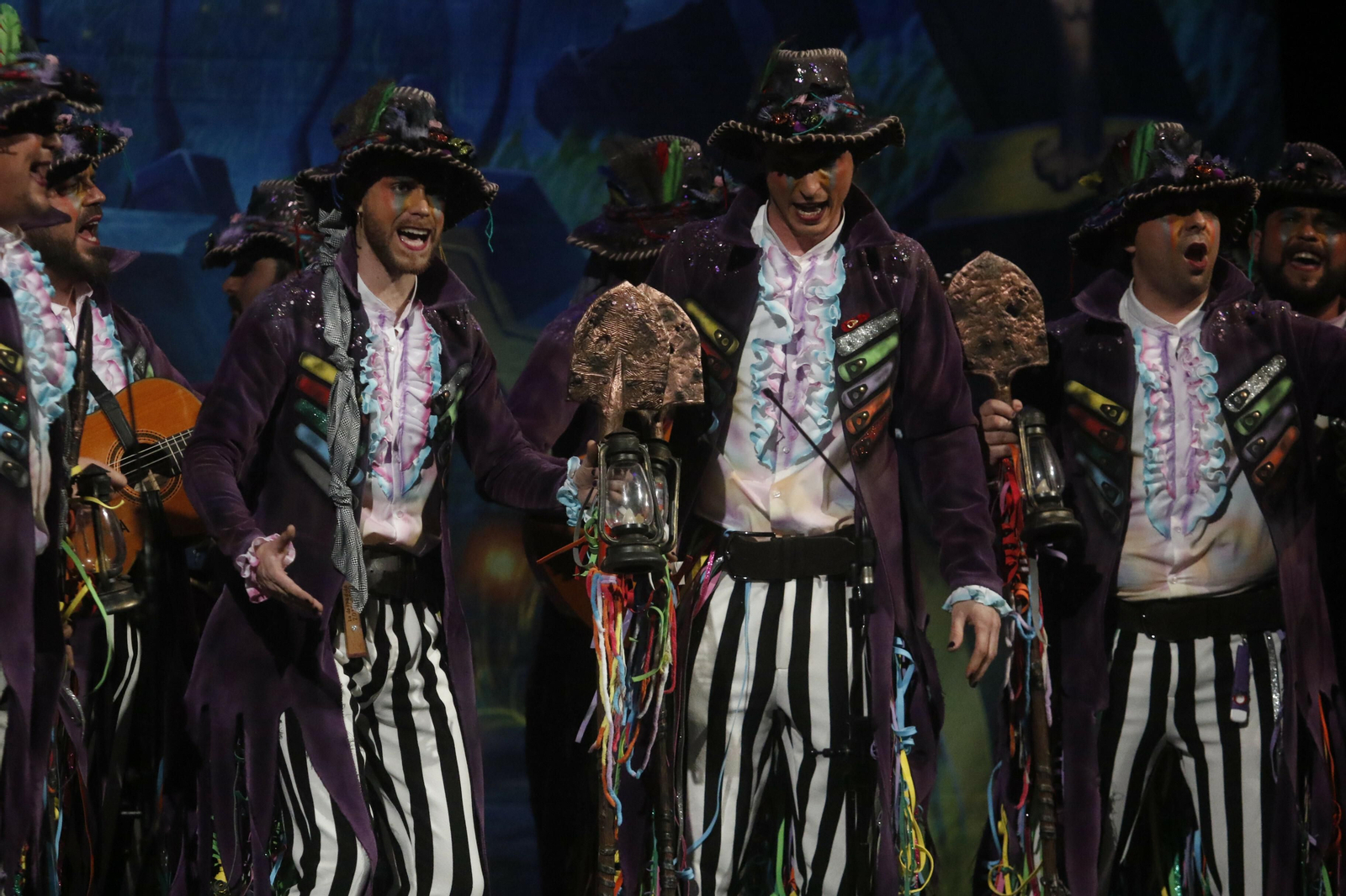 La primera sesión de preliminares del Concurso del Carnaval de Córdoba, en fotos