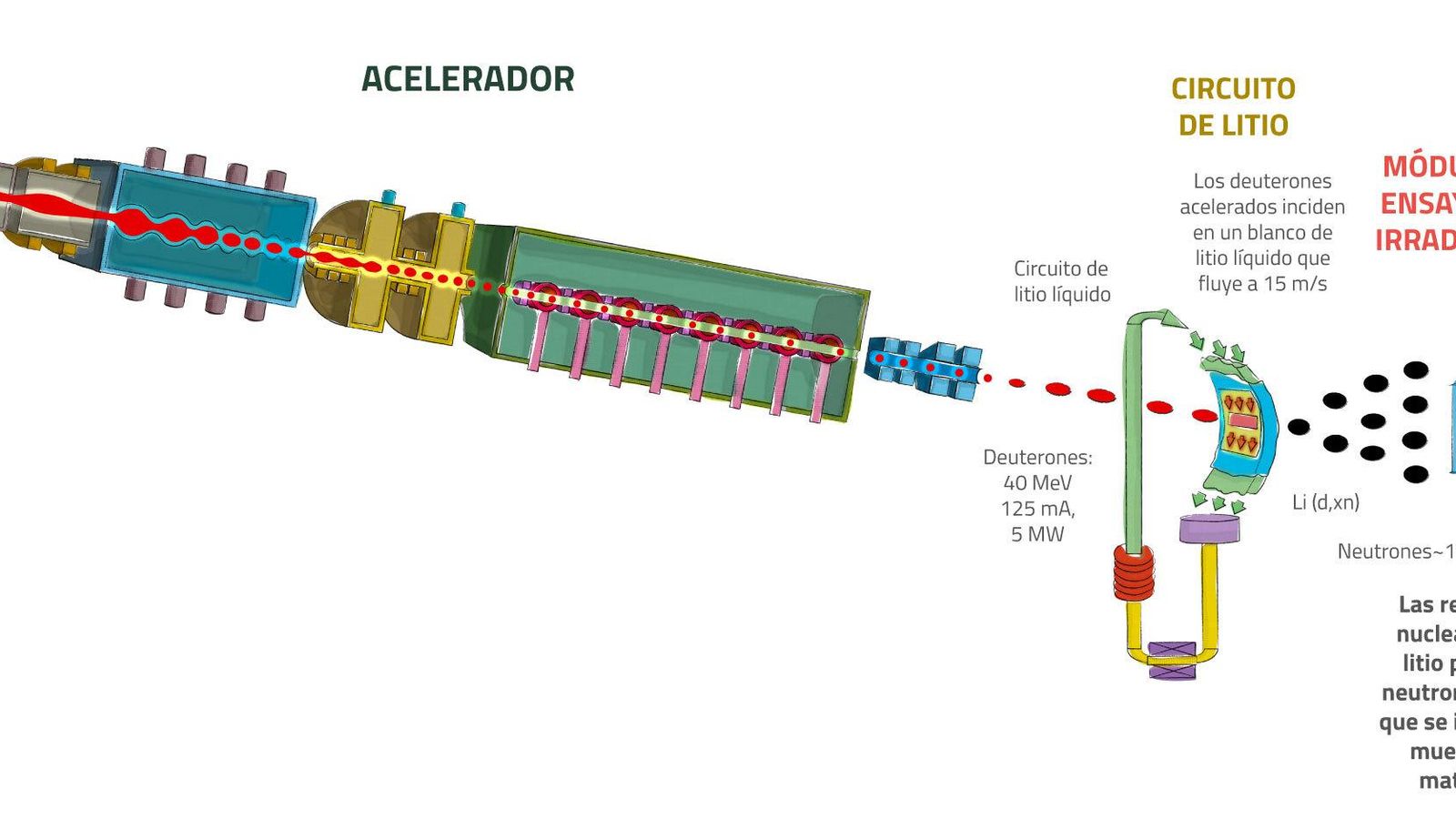 Así será el acelerador de partículas. Así será el acelerador de partículas.